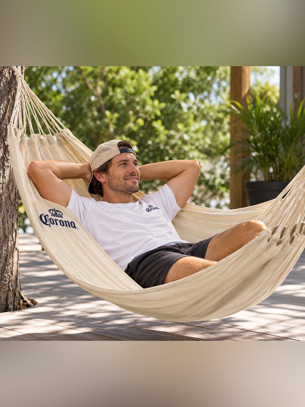 Limited Edition Corona Hammock with compact canvas bag
